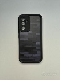 Cover Samsung Galaxy A54 Nera Effetto Pixel