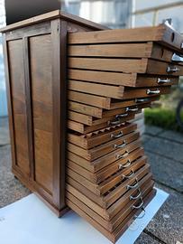 cassettiera tipografica