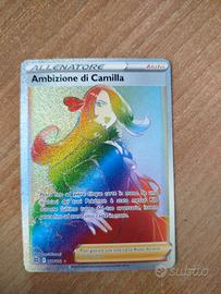 ambizione di Camilla carta Pokemon arcobaleno 