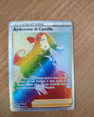 ambizione di Camilla carta Pokemon arcobaleno 