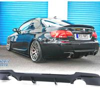 DIFFUSORE BMW E92 E93 LOOK M PERFORMANCE NERO LUCI