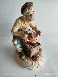 Coppia Statuette in porcellana Capodimonte