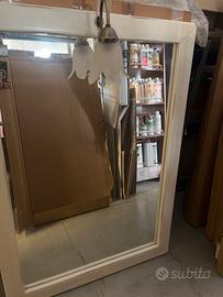 Specchio H110 x L80 cornice legno massello