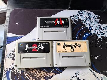 Romancing Saga 1-3 Lotto Nintendo Super Famicom Ja