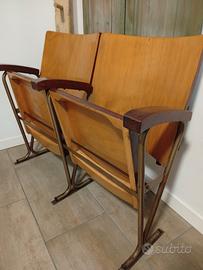 sedia cinema d'epoca 