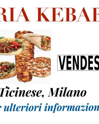 393/25 PIZZERIA KEBAB in zona Ticinese di mq 120