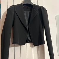 giacca nera giorgia & johns 