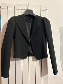 giacca nera giorgia & johns 