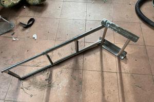 Scaletta telescopica acciao inox