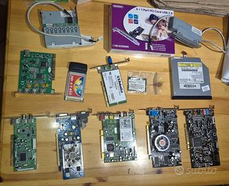 Componentistica PC in blocco