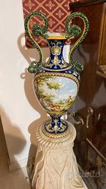 vaso in maiolica