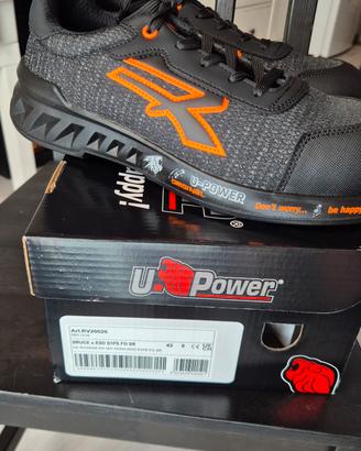 Scarpe antinfortunistiche U-power Bruce 42