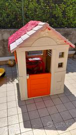 Casetta smoby casa e giardino per bambini
