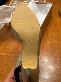SCARPE ELEGANTI  DORATE