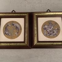 Quadri con decori astrologici