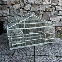 Gabbia voliera artigianale uccelli canarini