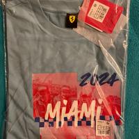 T-shirt ufficiale Scuderia Ferrari Edizione Miami