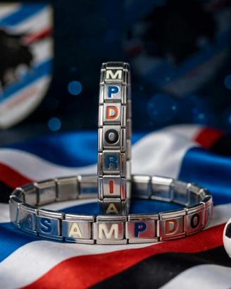 Sampdoria bracciale acciaio 