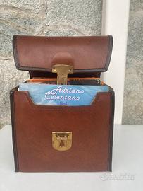 Dischi in vinile 45 giri Vintage con custodia