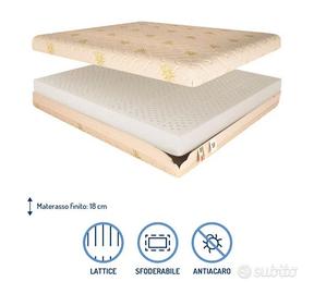 Materasso singolo in lattice 90x200