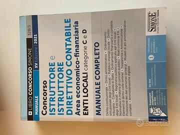 Libro ISTRUTTORE e ISTRUTTORE DIRETTIVO CONTABILE