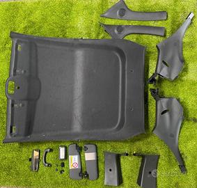 KIT IMPERIALE FIAT 500 S 2020 NERO COMPLETO TETTO