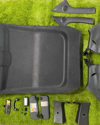 KIT IMPERIALE FIAT 500 S 2020 NERO COMPLETO TETTO
