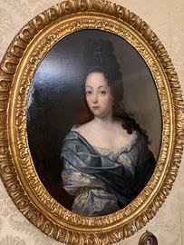 Ritratto Antico Olio su Tela