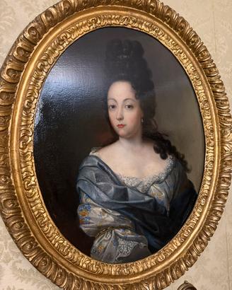 Ritratto Olio su Tela - XVII/ XVIII sec. Luigi XIV