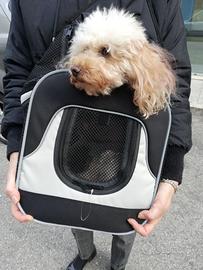Trasportino a tracolla per cani o gatti