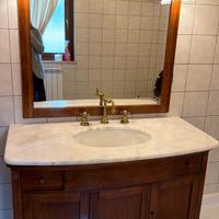 Mobile bagno legno.alta qualita arte povera