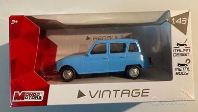 Renault 4 L, vintage, Mondo Motors scala 1/43