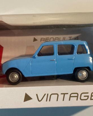 Renault 4 L, vintage, Mondo Motors scala 1/43
