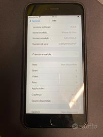 IPhone 6s plus 16GB SILVER