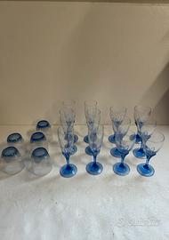 Set di bicchieri in vetro
