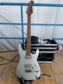 Harley Benton Fusion III HH silver sparkle