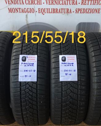 Gomme usate invernali 215/55/18