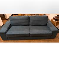 Divano Ikea Kivik 3 posti in tessuto blu