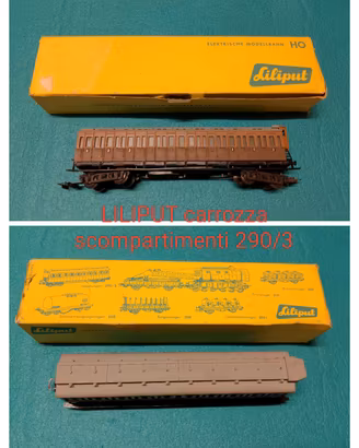 LILIPUT modello anni 60 trenini collezione 