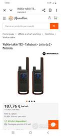 Walkie talkie