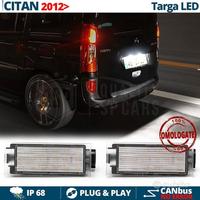Luci Targa LED per Mercedes Citan Bianche Canbus