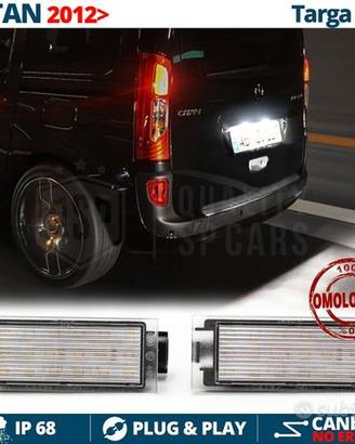 Luci Targa LED per Mercedes Citan Bianche Canbus