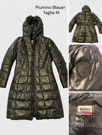 Piumino Lungo Blauer Originale - Taglia M - Nero