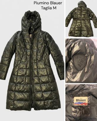 Piumino Lungo Blauer Originale - Taglia M - Nero