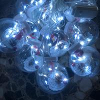 Luci palle di natale