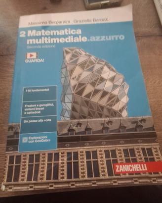 libro matematica multimediale  azzurro 