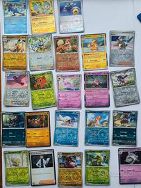 Lotto Carte Pokémon Originali – Espeon, Quaquaval