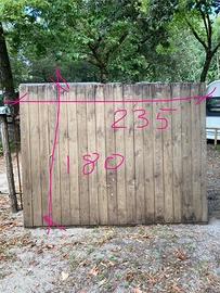 Tavolato per camping o cantiere