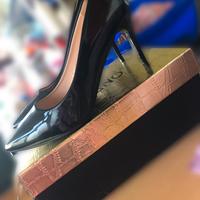 Décolleté nere lucide