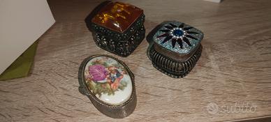 porta pillola argento 